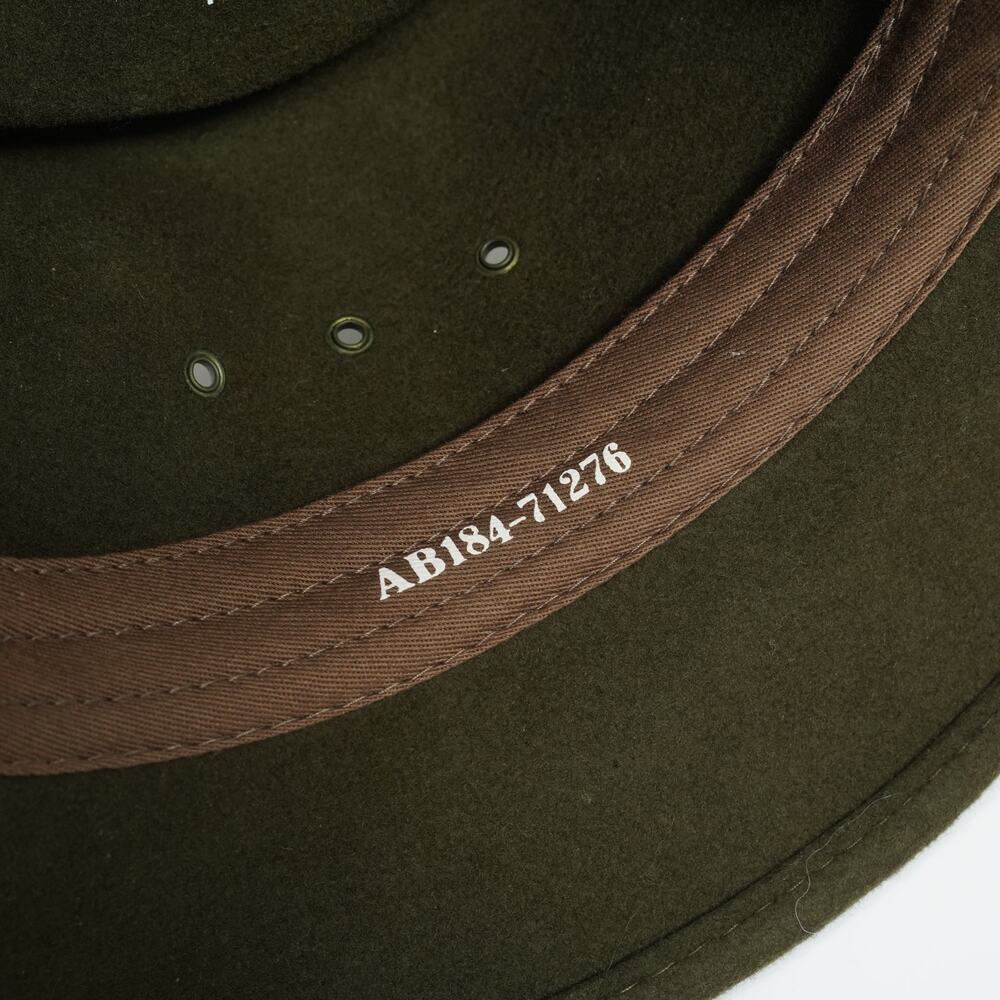 Pendleton Getaway Fedora Hat Brown Wool Felt Pack… - image 6